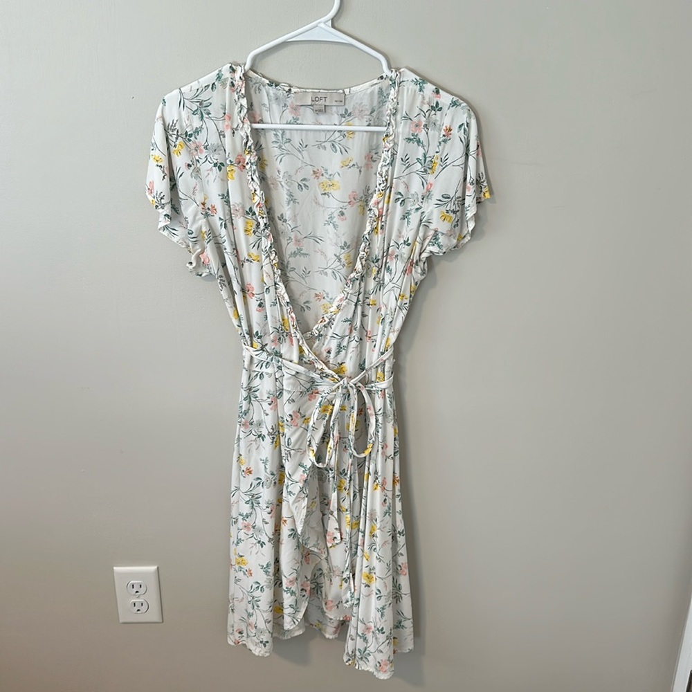 Loft wrap dress